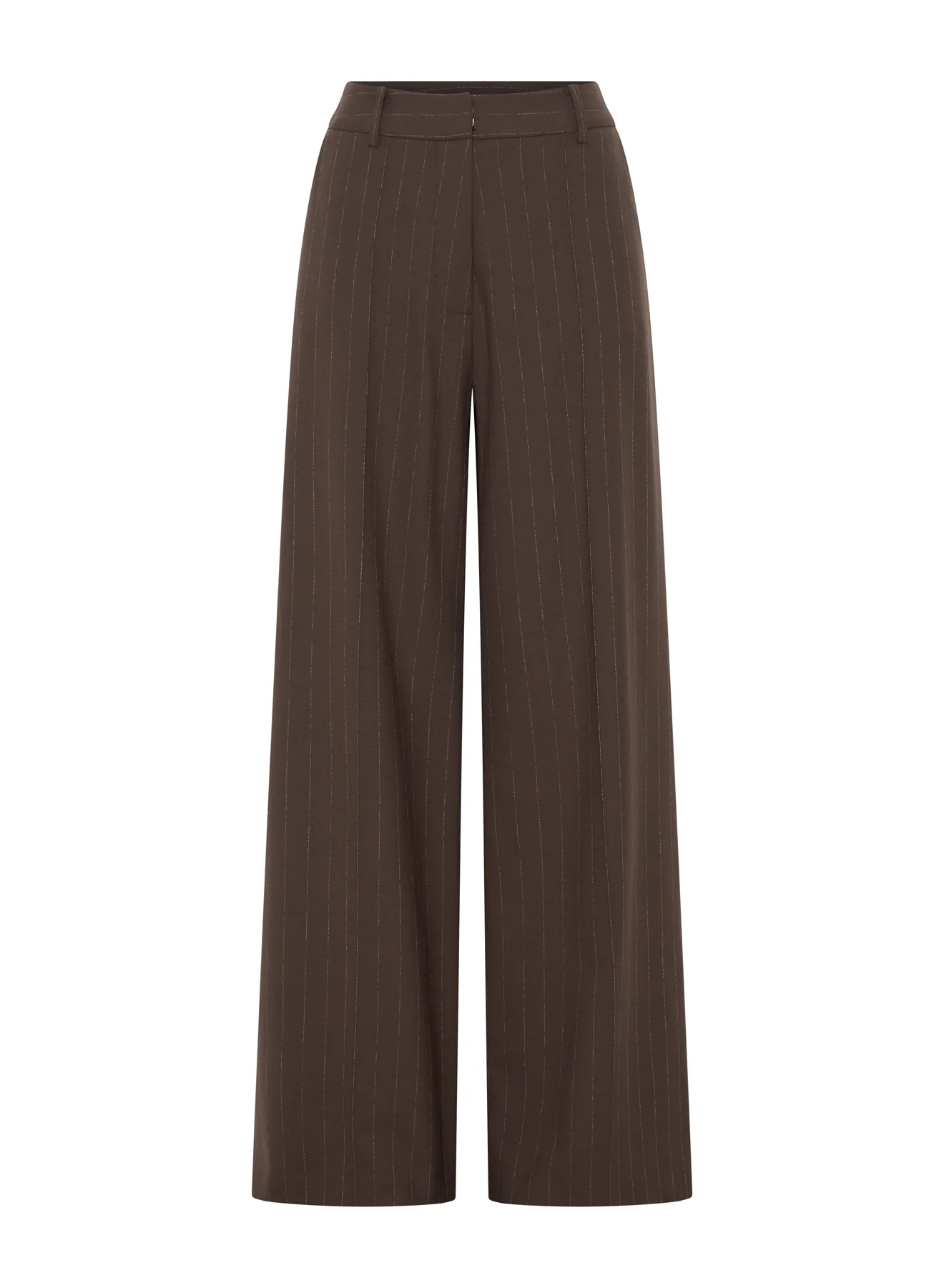 ADAM PANTS (BROWN CHALK STRIPE) - Image 10