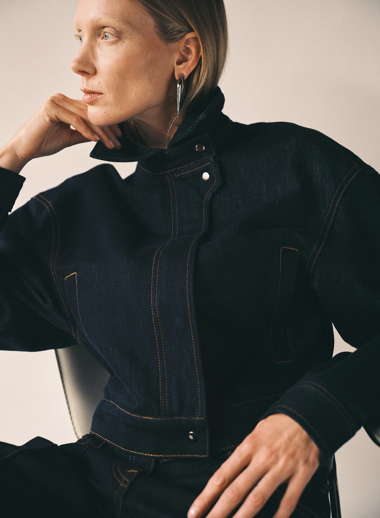 FONTANA JACKET (DARK INDIGO) - Image 9